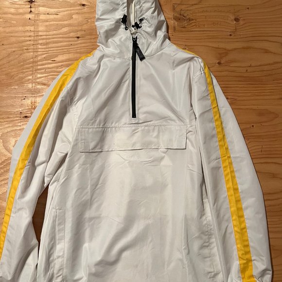 FYVE Jacket - White with Yellow Stripe - Picture 2 of 2